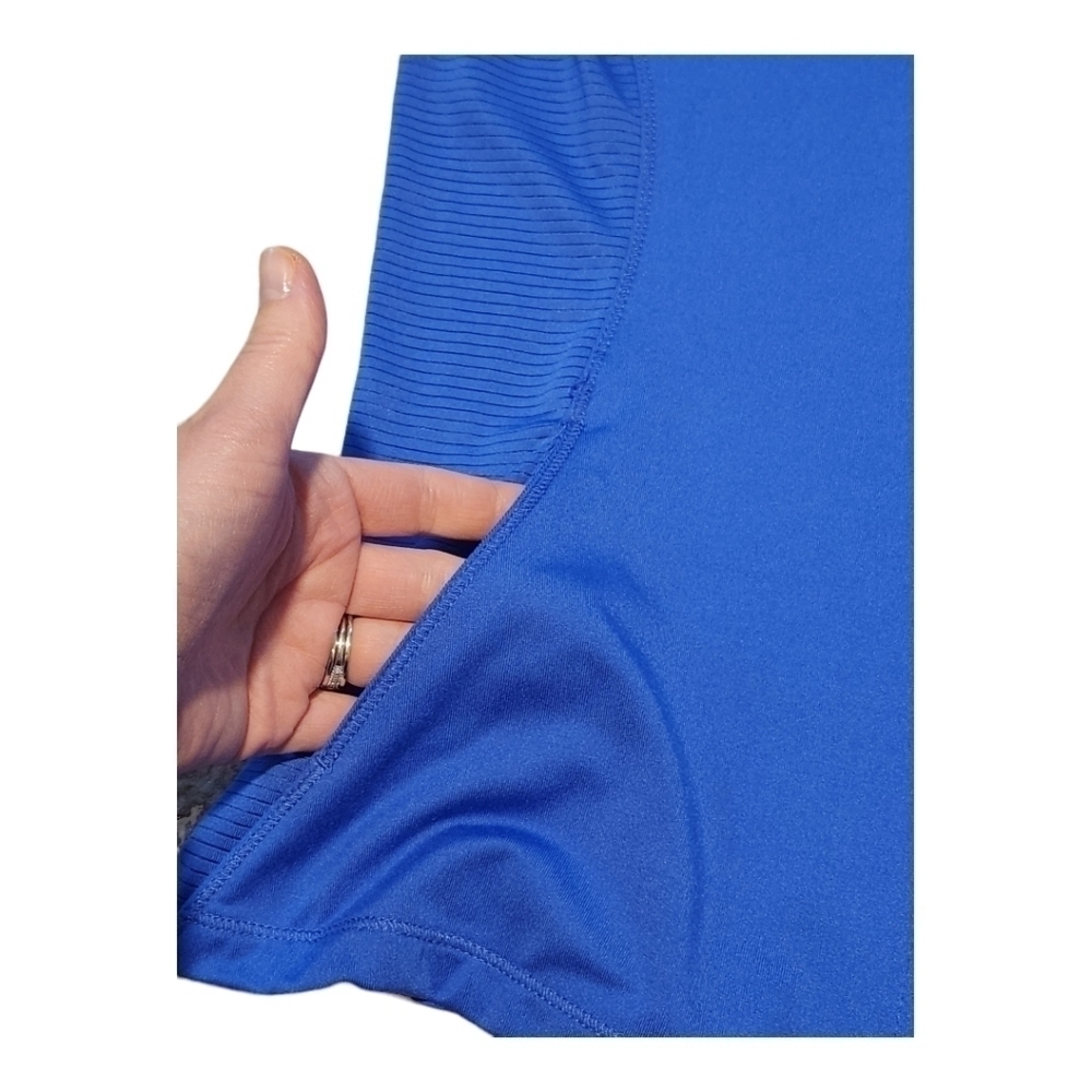 Lot of 2 Tangerine Women's Blue Zip Up Athletic Shirts/Sweatshirts, Medium - Picture 5 of 16